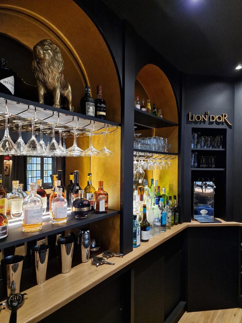 vue arriere bar
