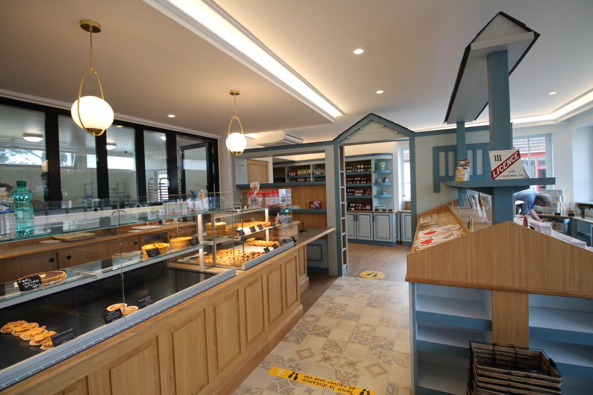 Photos de la biscuiterie après travaux